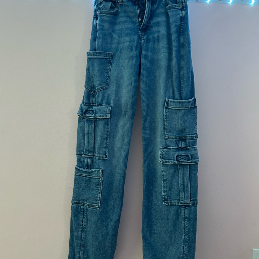 American Eagle Outfitters Blue Relaxed Jeans